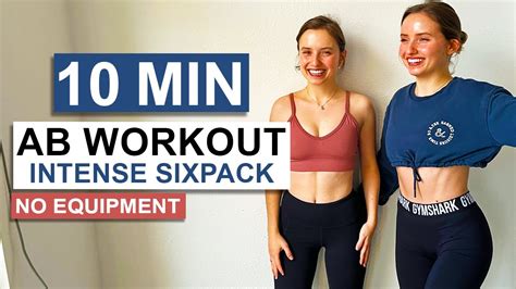 Min Intense Sixpack Abs Workout Twice As Fit Youtube