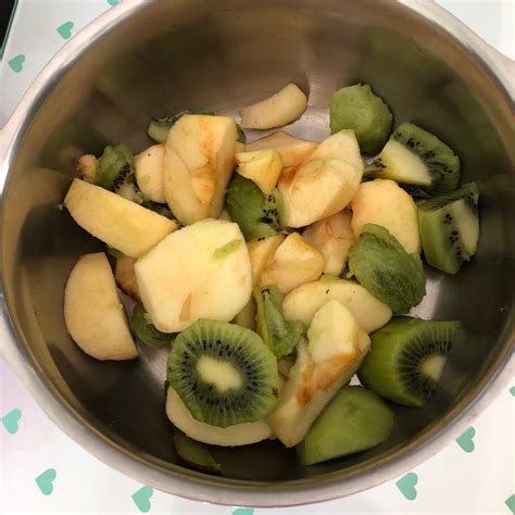 Les recettes de la débrouille Compote pommes kiwis