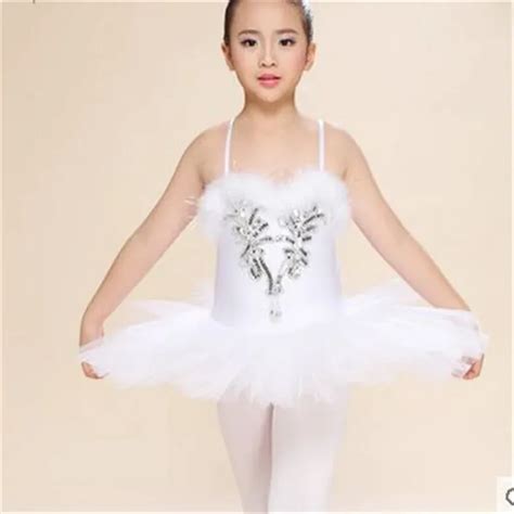 White Swan Lake Pancake Classical Professional Ballet Tutu Dancewear