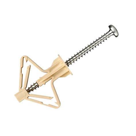 Дюбель для листовых материалов Бабочка ЕвроПартнер 10х50 мм с шурупом 4 ...