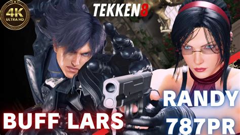 Tekken 8 REPLAY Randy787pr NINA Vs Buff Lars LARS 4K ULTRA HD