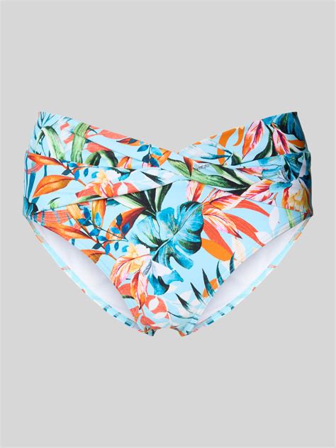 Kup online VENICE BEACH Figi bikini z kwiatowym nadrukiem na całej powierzchni model Caru