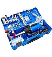 Swigrance Hot Air Plastic Welder W Complete Accessories Nozzles For Plastic Welding