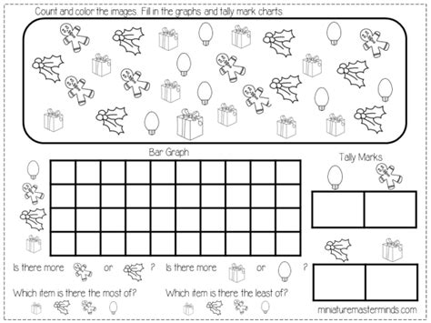 Free Printable Kindergarten and Preschool Christmas Graphing ...