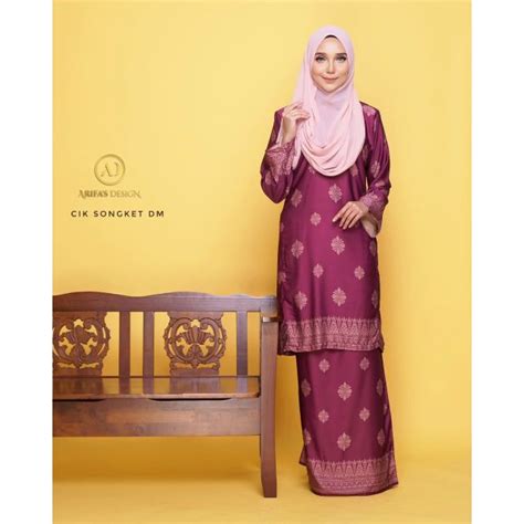 Baju Songket Lelaki 40 Trend Terbaru Songket Baju Tradisional Johor