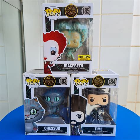 FUNKO POP SET ALICE THROUGH THE LOOKING GLASS DISNEY ALICE ATRAVES