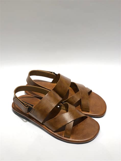 Brown Strap Sandals – Marcilo PK