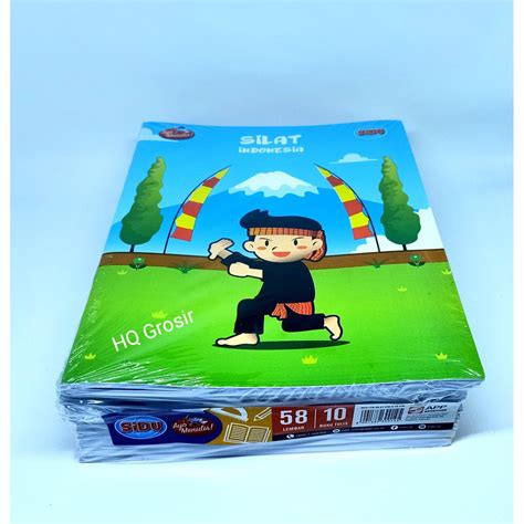 Jual Buku Tulis SIDU 58 Lembar 1 Pack Isi 10 Buku Shopee Indonesia