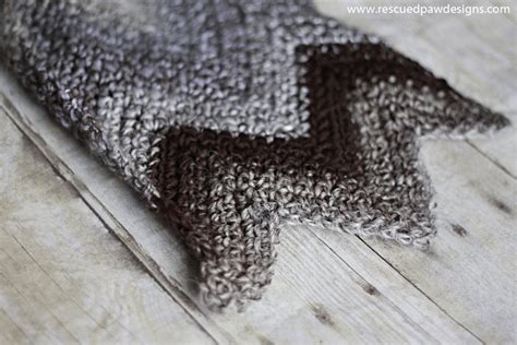 Chevron Scarf Crochet Pattern - Easy Crochet Patterns