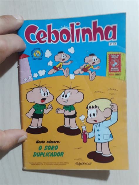 Revista Gibi Cebolinha Nr Editora Abril Reedi O Raridade Livro