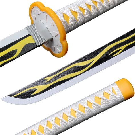 Buy Bamboo Demon Slayer Sword Cosplay Katana Sword Samurai Anime