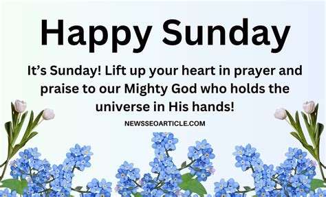 Best Sunday Morning Blessings Images And Quotes News Seo Article