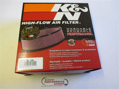 SUZUKI GSX R 1000 01 02 K N Replacement Air Filter Spare Parts Uk