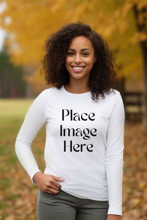 Black Model Mockup Bella Canvas 3501 Black Woman Mockup Black Woman