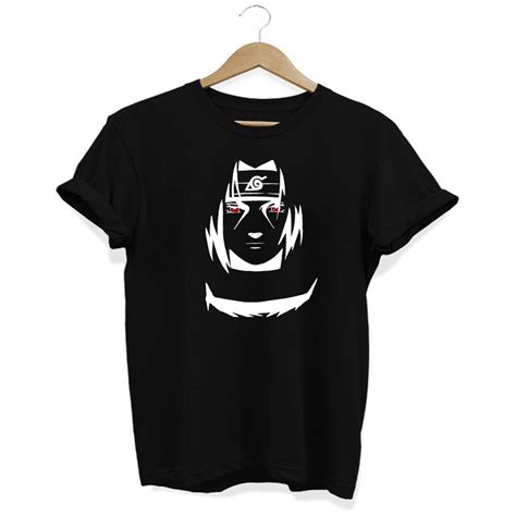 Camisa Masculina Camiseta Itachi Uchiha Naruto Uzumaki Anime Shopee