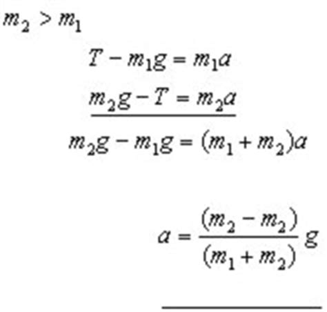 Tension Formula With Pulley