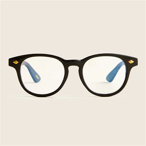 J.Crew: Round Blue-light Glasses For Women