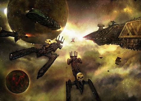 Image Chaos Fleet Of Khorne Warhammer 40k Wiki Space Marines