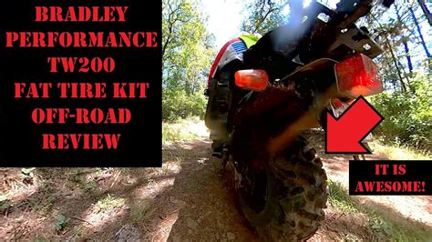 Bradley Performance TW200 Fat Tire Kit Review YouTube