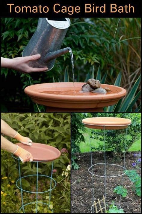 If Youre Looking For A Simple Diy Bird Bath This Idea Has Got To Be