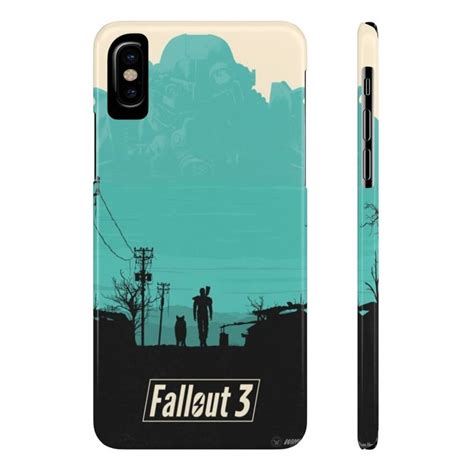 Fallout 3 Game Art Design Cool Phone Case Art Design Cool Phone