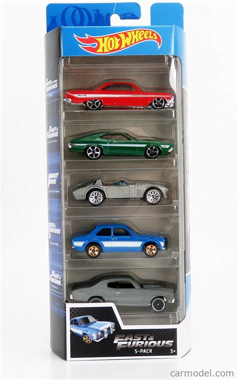 MATTEL HOT WHEELS GGH Масштаб FORD ENGLAND SET X FAST FURIOUS BRIAN S ESCORT