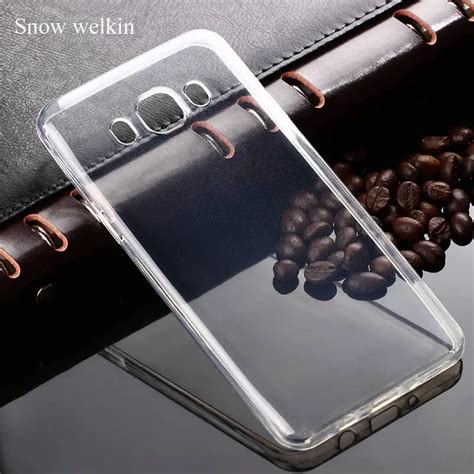 Snow Welkin Funda Trasera De Silicona Transparente Para Samsung Galaxy