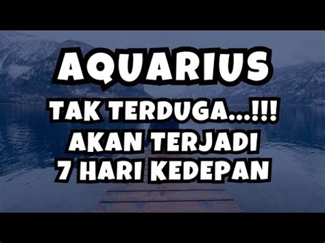 Aquariustak Terduga Akan Terjadi Hari Kedepan Youtube