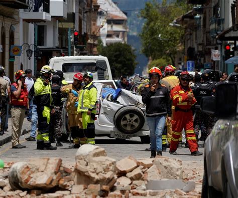 Atienden Emergencia Tras Sismo En Ecuador Y Perú Que Dejó Al Menos 15