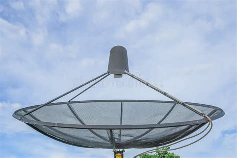 Military satellite dish stock image. Image of signal, radio - 2371403