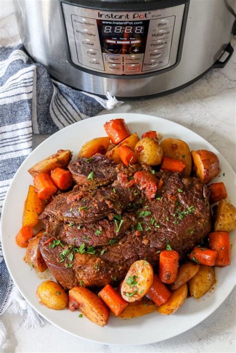 The Best Easy Instant Pot Pot Roast Recipe Sweet Cs Designs