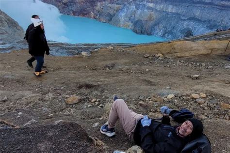 Kunjungan Wisatawan Di Kawah Ijen Selama Libur Nataru Capai