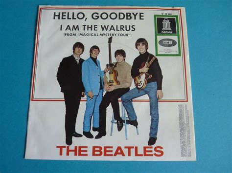 Popsike The Beatles Hello Goodbye Hello Orig 7 Single German