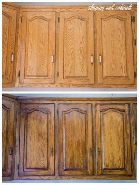 How To Leave Staining Oak Cabinets Without Being Noticed In 2020