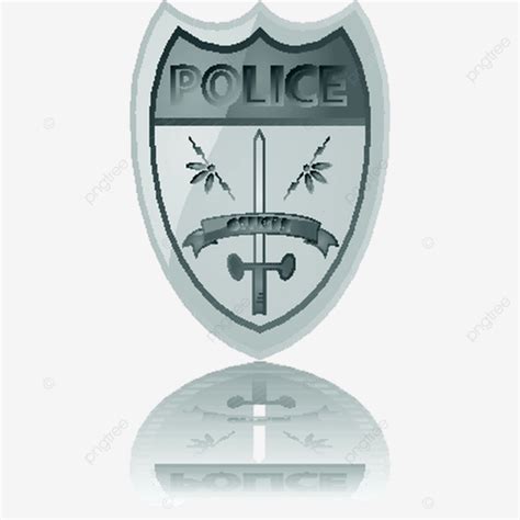 Police Badge Shield Vector Art Png Police Badge Shield Enforcement Law