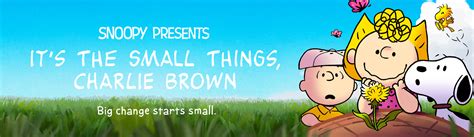 Snoopy Presents Its The Small Things Charlie Brown Apple TV Press