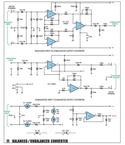 Balanced Unbalanced Converter For Audio Work Eeweb