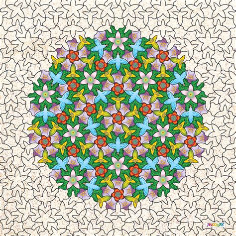 Aperiodic Tessellation Oasis Nicolas