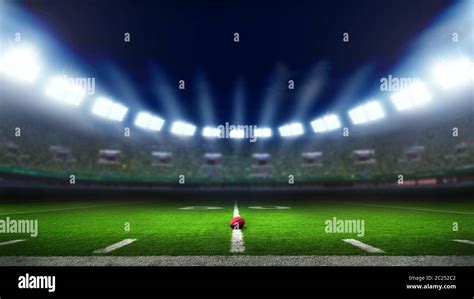 Football Lights Background