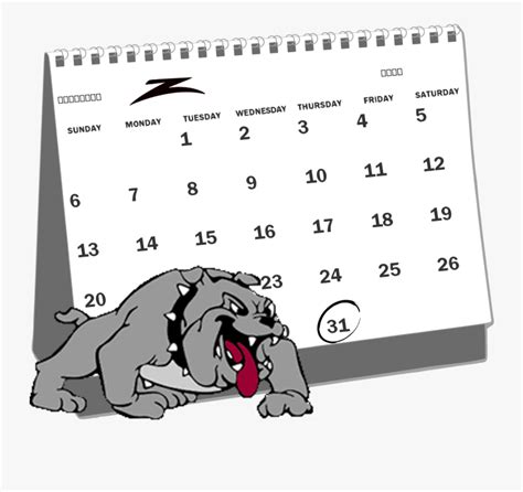 December Calendar For Art , Free Transparent Clipart - ClipartKey