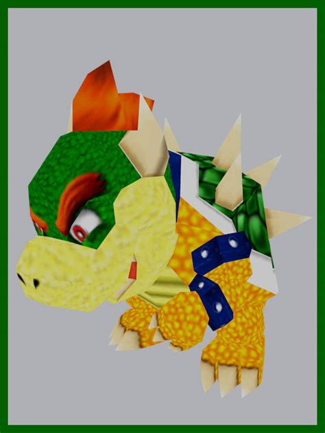 Super Mario 64 Bowser by Westwood69 on DeviantArt