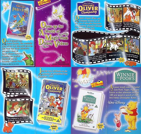 Disney UK VHS Catalogue (August 1997) 1 | Jimmy Sapphire | Flickr