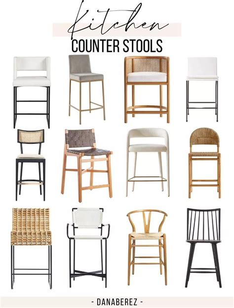 Kitchen Counter Stools With Back Counter Stools With Backs Kitchen