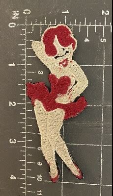 Tex Avery Red Hot Riding Hood Pin Up Girl Cartoon Animazione Patch