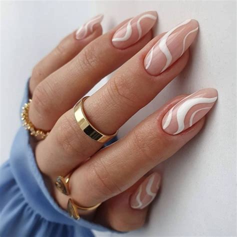 Wavy Nails Wave Nails Fashion Nails Stylish Nails