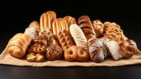 Premium Photo | Bread assorted bakery carbs