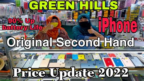 ORIGINAL IPHONE Second Hand GREEN HILLS Price Update 2022 IPhone 13