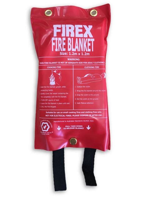 Fire Blanket 1 2m X 1 2m Firex