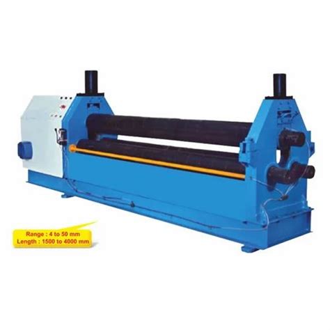 3 Roll Pyramid Type Hydro Mechanical Sheet Rolling Machine At Rs 500000