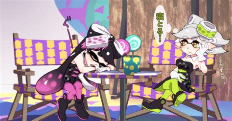 【スプラトゥーン】「シオカラーズ百合漫画その2」イラストちちバンド Pixiv